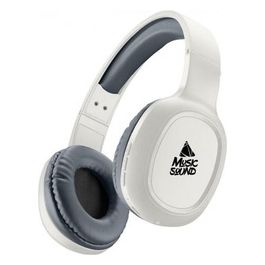 Cellular Line Music Sound Cuffie con Microfono Bluetooth Bianco
