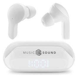 Cellular Line Music Sound Auricolare Bluetooth TWS SLIDE Wireless Design In-Ear Dotato di Display Le