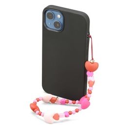 Cellular Line Phone Strap Laccetto Colorato di Perline Love