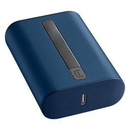 Cellular Line PowerBank Thunder 10000 Usb Type-C Caricabatterie Portatile Extra Compatto Blu