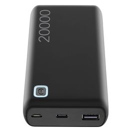 Cellular Line Power Bank ESSENCE 20000 Caricabatterie Portatile da 20000mAh Nero