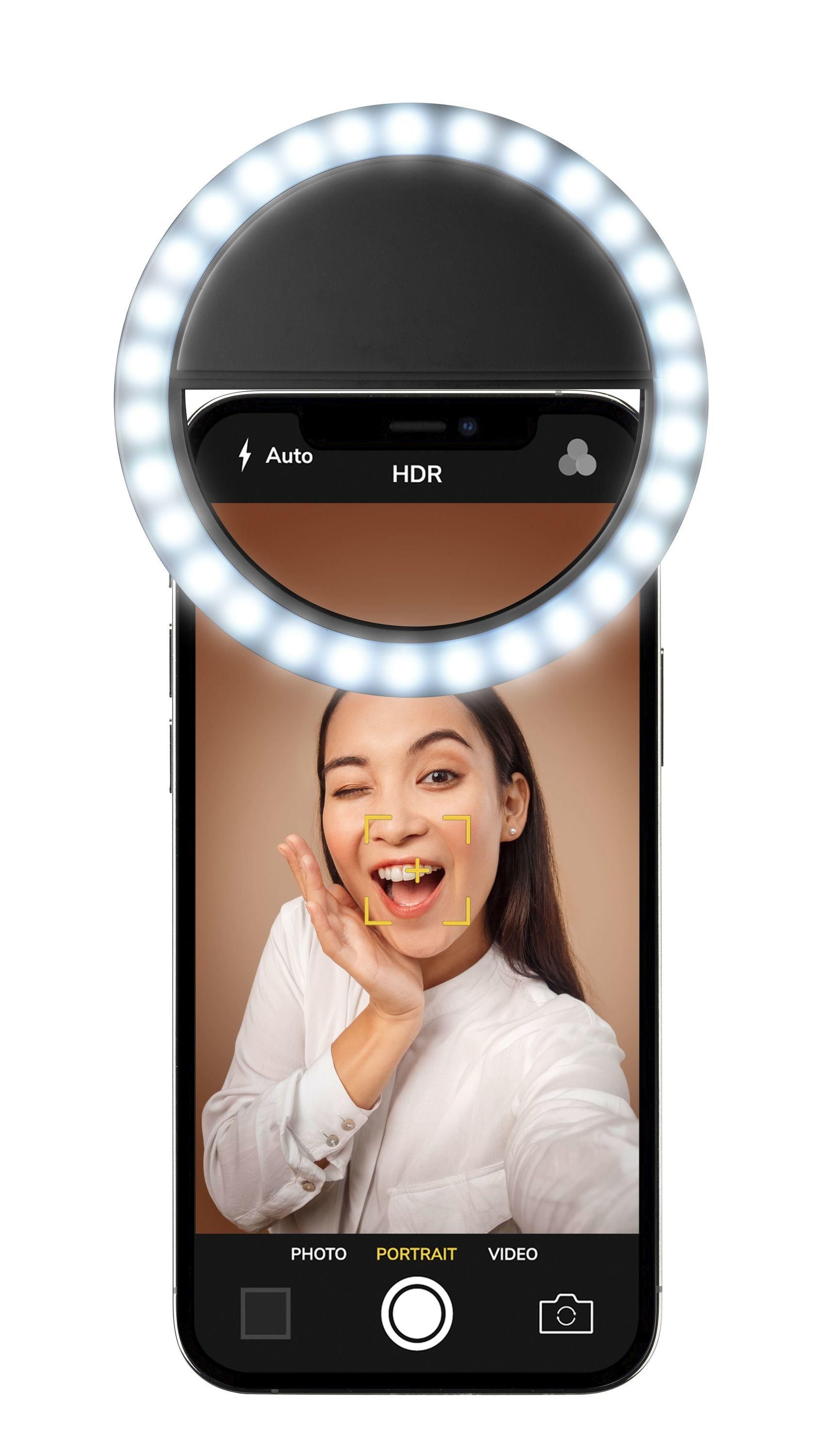 Cellular Line Selfie Ring Pocket Universal Anello led a