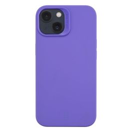 Cellular Line Sensation per iPhone 14 Custodia in Silicone Soft Touch con Tecnologia Antibatterica Microban Integrata Viola