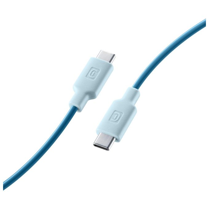 Image of Cellular Line Stylecolor Cavo 100cm USB-C a USB-C Colorato Blu