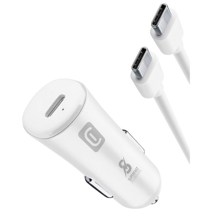 Cellular Line Super Fast Car Power Kit 25W Caricabatterie