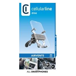 Cellular Line Supporto Auto per Smartphone Slide Fit Universal