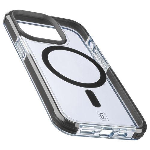 Cellular Line Tetra Force Strong Guard Mag per iPhone 14 Pro Max Custodia Ultra Protettiva Anti-Shock Compatibile con Ecosistema Apple Magsafe Nero