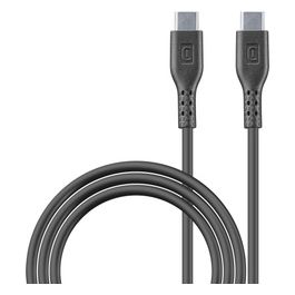Cellular Line Cavo 5A - 45W da USB-C a USB-C per la ricarica e sincronizzazione dati 1,2mt Nero