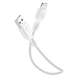 Cellular Line Power Cable Cavo Lightning per ricarica e trasferimento dati 0,6mt Bianco