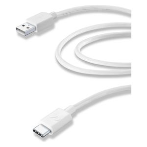 Cellular Line Power Cable Cavo USB-C per ricarica e trasferimento dati 2mt Bianco