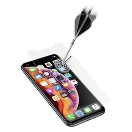 Cellular Line Vetro Temperato per iPhone Xs Max Nero