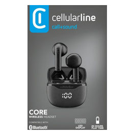 Auricolare Bluetooth TWS CORE Nero
