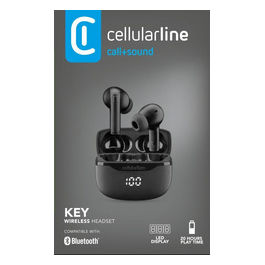 Auricolari TWS Bluetooth KEY con Custodia Ricarica