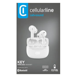 Auricolari TWS Bluetooth KEY con Custodia LED