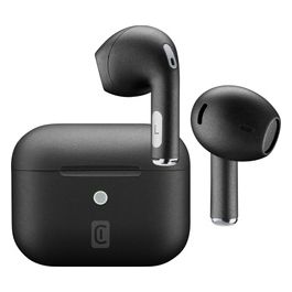 CRYSTAL Auricolari Bluetooth con Environment Noise Cancelling Nero