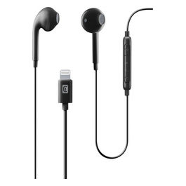 Eagle, Auricolare con Filo, Lightning MFI, Per iPhone, Nero