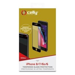 3D Glass per iPhone 8/7/6s/6 Nero