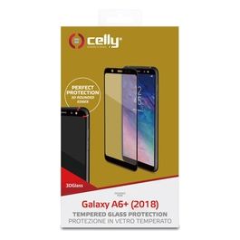 Celly 3D Glass per Samsung Galaxy A6+ 2018 Nero