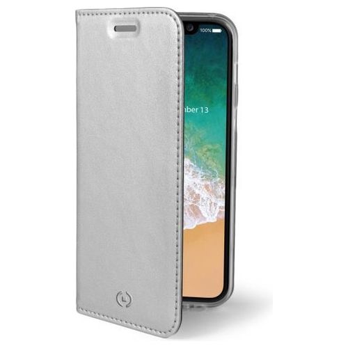 Celly AIR900SV Air Case per iPhone X Argento