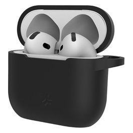 Aircase per AirPods 4 Nera in Silicone