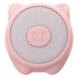 Altoparlante Portatile Rosa 3W Wireless a Forma di Maialino