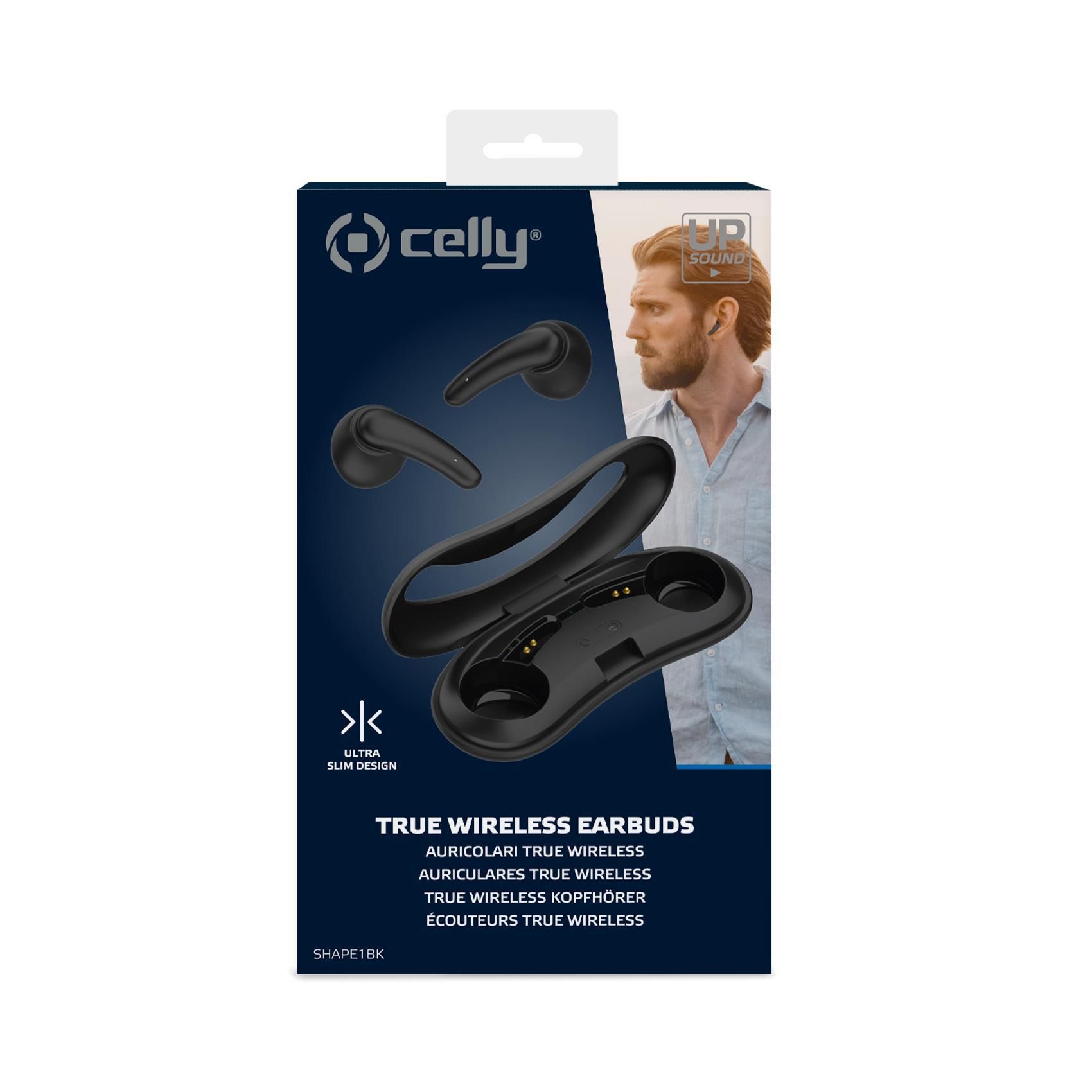 Celly Auricolari True Wireless Drop Nero | Yeppon