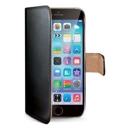 Black Pu Wallet Case iPhone 6