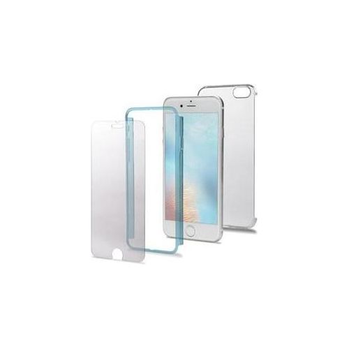 Celly Body cover per iPhone 7 4.7 Blu Trasparente
