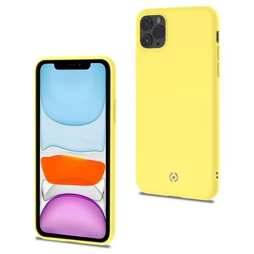 Celly Candy Cover per iPhone 11 Pro Max Giallo