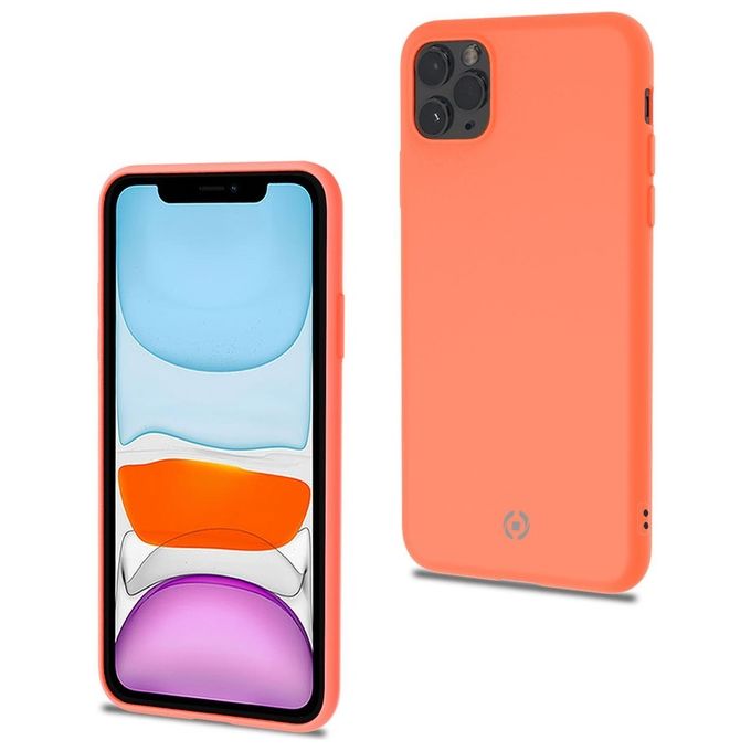 Celly Candy Cover per iPhone 11 Pro Max Arancione