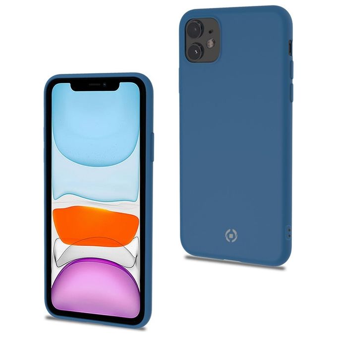 Celly Candy Cover per iPhone 11 Blu
