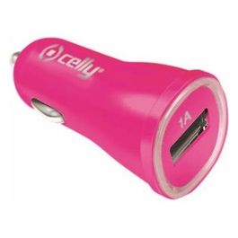 Carica Batterie da Auto 1a Usb Rosa