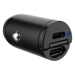 Celly Caricabatterie per Auto Mini 2 Usb-C 30W Nero