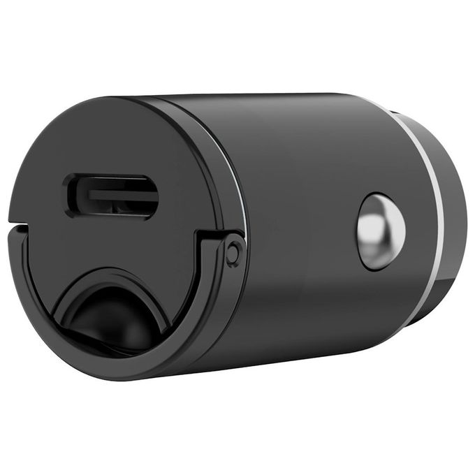 Celly Caricabatterie per Auto Mini Usb-C 30W Nero