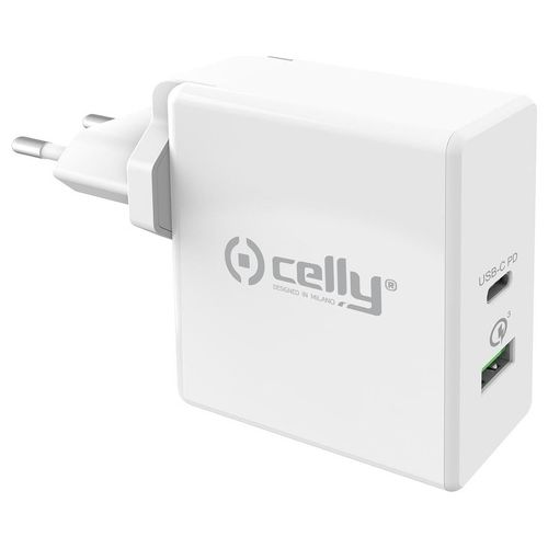 Celly Caricabatterie Usb-C 30W Bianco