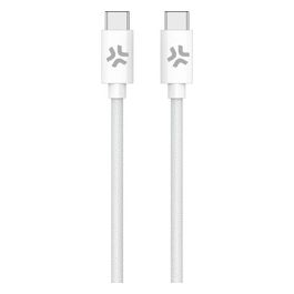 Celly Cavo da Usb-C a Usb-C 1.5mt Cotone Bianco