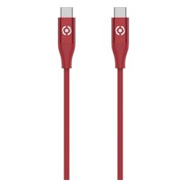 Celly Cavo Usb-C a Usb-C 60W Rosso Recycle