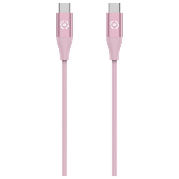 Celly Cavo Usb-C Usb-C Color Rosa