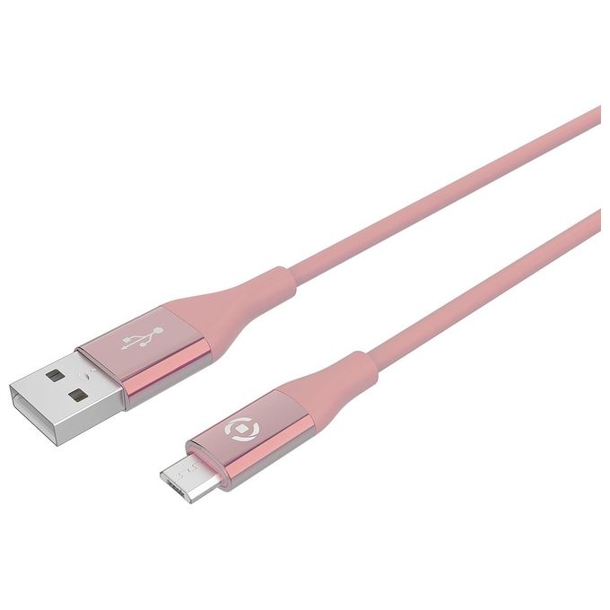 Celly Cavo Usb Micro Color Rosa