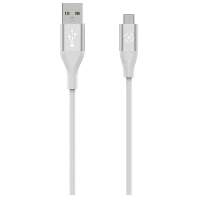 Celly Cavo Usb Micro Color Bianco