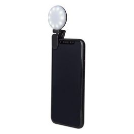 Celly Click Light Led Flash per Selfie Bluetooth con Flash Nero