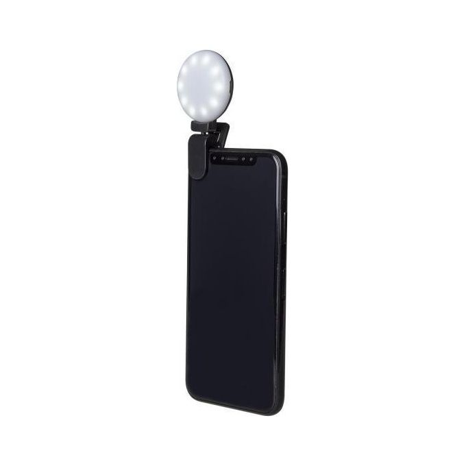 Celly Click Light Led Flash per Selfie Bluetooth con Flash Nero