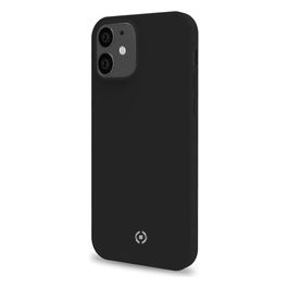 Celly Cover Cromo Nera per iPhone 12 Mini