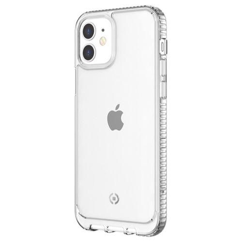 Celly Cover Hexalite per iPhone 12 Mini Bianco