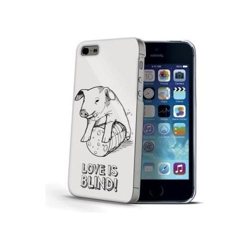 Celly Cover love is Blind iphone 5 pig
