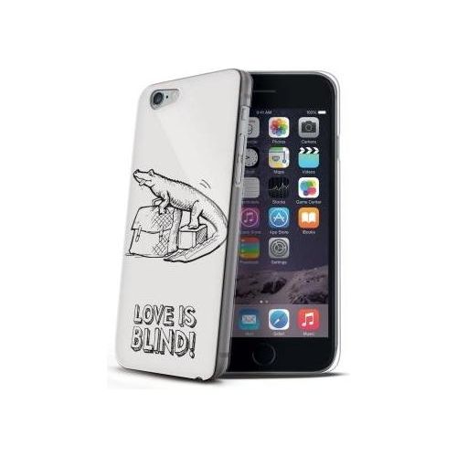 Celly Cover love is Blind iphone 6 plus Croco