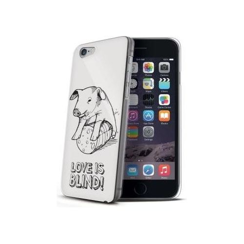 Celly Cover love is Blind iphone 6 plus pig