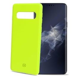 Celly Cover Shock per Samsung Galaxy S10 Giallo