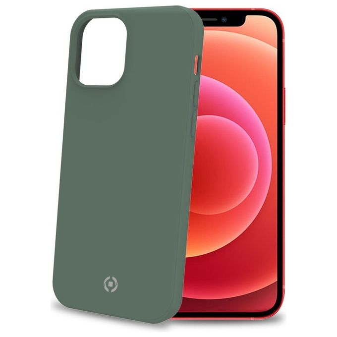 Celly Cromo Cover per iPhone 12/12 Pro Verde