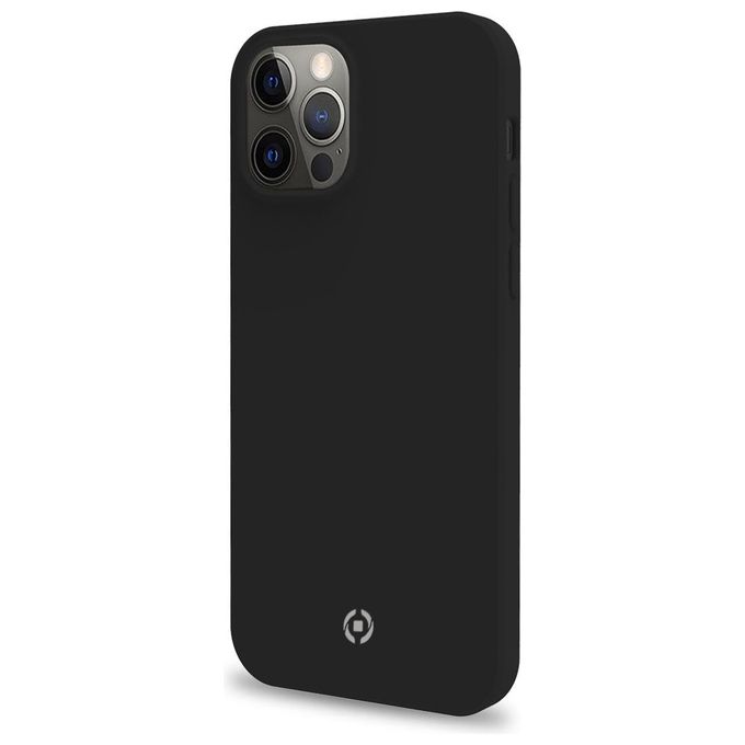 Celly Cromo Cover per iPhone 12/12 Pro Nero